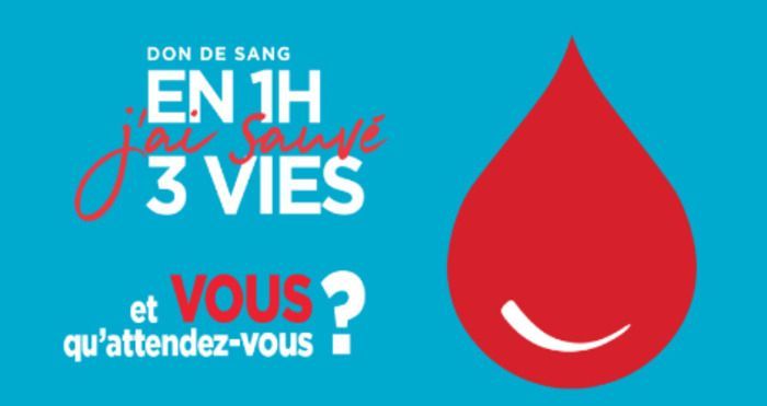 🩸 Don de sang La prochaine collecte de sang de l'Établissement français du sang à Draguignan aura lieu le jeudi 9 mai de 14h30 à 19h au Complexe Saint Exupéry. Rendez-vous : buff.ly/3TAxXtx