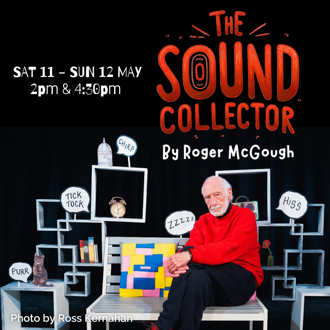 OSO Arts Centre (@osoartscentre) on Twitter photo Beloved poet Roger McGough's new family musical, The Sound Collector, is only one week away!
Staged by the company behind Roger McGough’s Money-Go-Round (winner, Best Children’s Show, Edinburgh Fringe 2023). Directed by Jonny Danciger, the creator of the OSO pantomimes. Beloved poet Roger McGough's new family musical, The Sound Collector, is only one week away!
Staged by the company behind Roger McGough’s Money-Go-Round (winner, Best Children’s Show, Edinburgh Fringe 2023). Directed by Jonny Danciger, the creator of the OSO pantomimes.