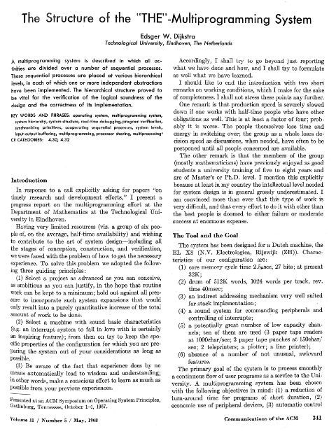 #EfemérideInf: Tal día como hoy de 1968 Edsger Dijkstra, en un articulo en el Journal of the ACM, ataca la programación no estructurada, 'el GOTO es perjudicial”. #etsinfupv #ODS4 #AdaByronUPV