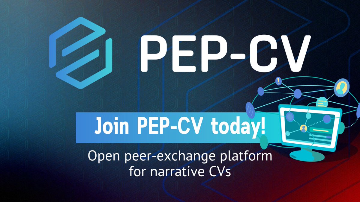 Elevate your narrative CV with PEP-CV! 🚀 

Our platform empowers you to showcase your unique career path & achievements through simple peer #mentoring exchanges.

Register for free, search for a mentor, and start unlocking new professional opportunities: pep-cv.mariecuriealumni.eu