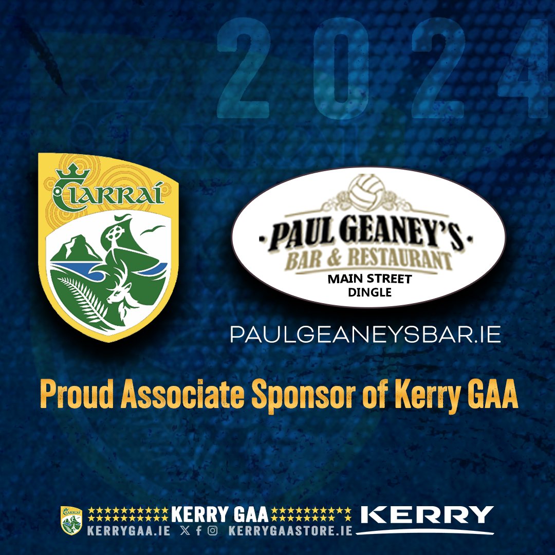 Best of luck to the Kerry team & management in the Munster Final! #ciarraíabú #associatesponsor