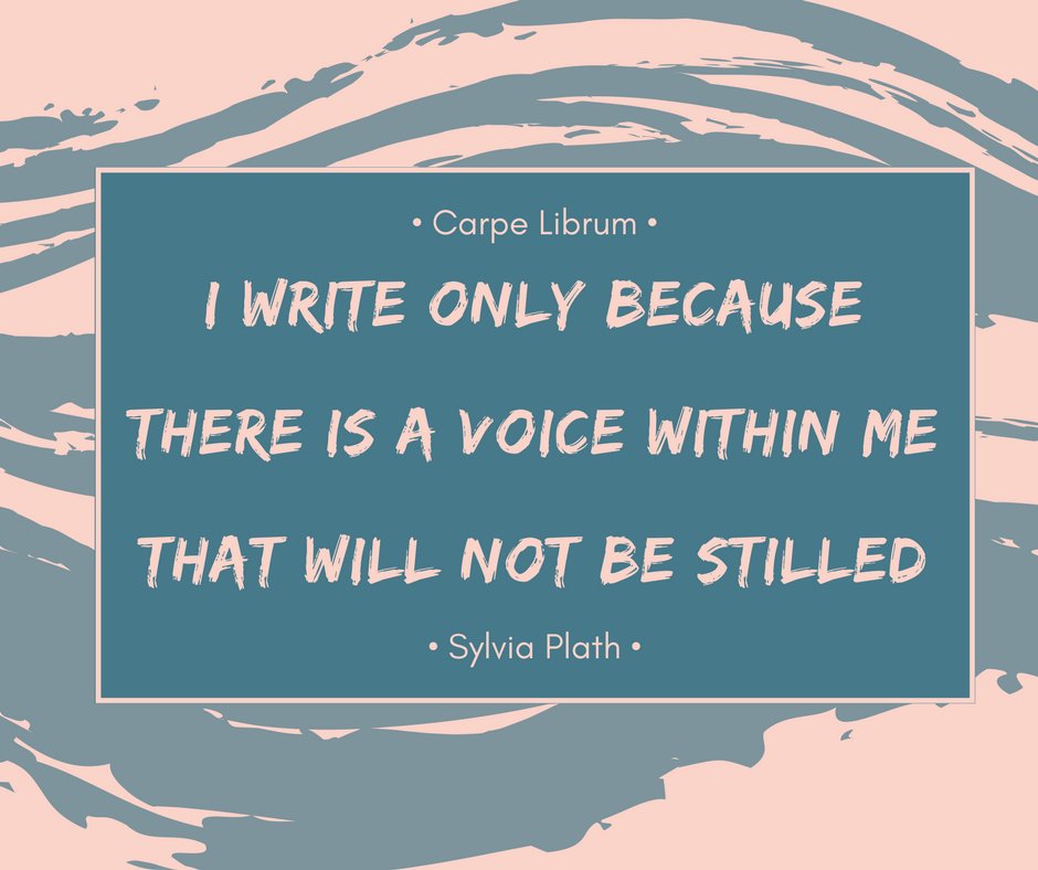 by Sylvia Plath
Writer's Inspirational Quote

#writingonthewall #writingstuff #writingsession #writingadvice