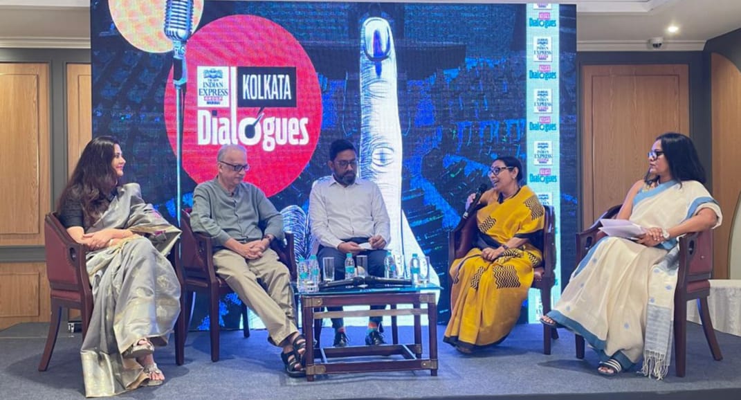Session 2 of Kolkata Dialogues has begun. @sairashahhalim @KunalCardiac #ZaadMahmood @santwana99 @sharmidas @NewIndianXpress