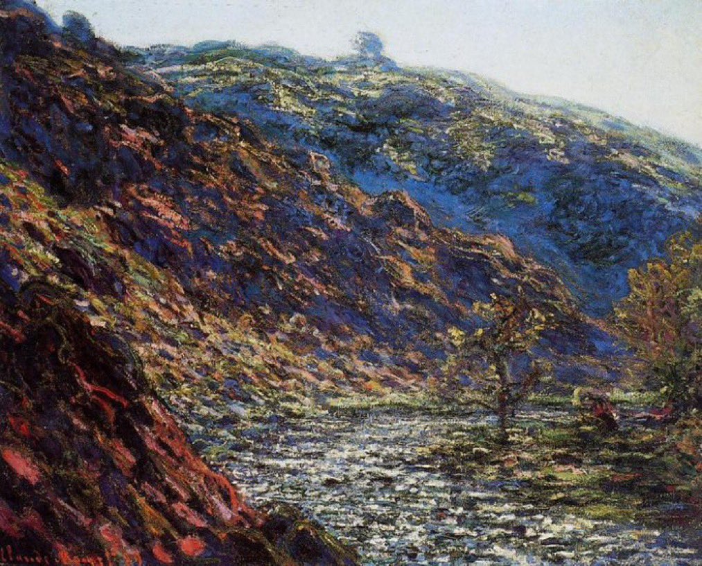 Nature paintings by Claude Monet