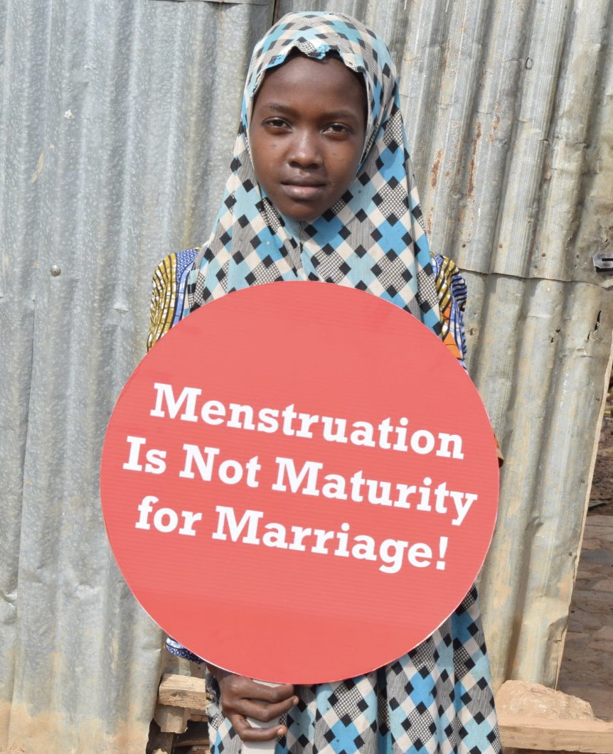 Countdown to MHD2024🩸 Periods are not marriage signals. Girls deserve to grow, learn, and chase dreams. Let's empower girls to choose their paths. Together, let's end early marriages, ensuring every girl can flourish before deciding. #periodfriendlyworld #girls