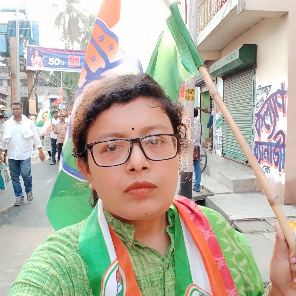 #Vote for INDIA Alliance#
#Vote for Dipsita Dhar#
#Serampore Loksabha#
#vandemataram#✌️✌️