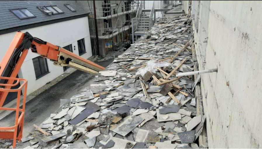 H_S_E's tweet photo. A company director has been fined more than £60,000 after workers demolishing a former hotel in Cornwall were exposed to asbestos.

The deadly substance was found scattered across the site in the summer of 2020.

You can read the full press release here: https://t.co/G73ha0ClOZ https://t.co/htB1WzfyZE