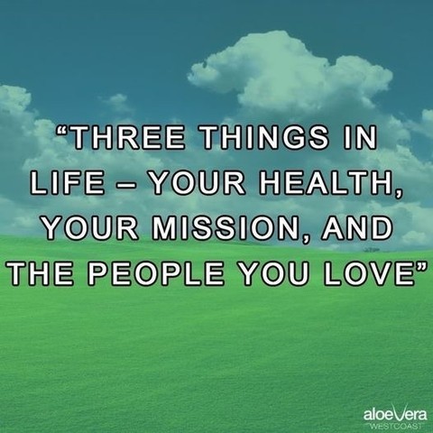 “Three things in life – your health, your mission, and the people you love.”

Checkout our website 👉👉👉 conta.cc/3rxsi9m

#naturalhealth #wellness #naturalwellness #healthtips #healthquotes #aloeverauses #aloeverabenefits #selfcare #aloeverawestcoast