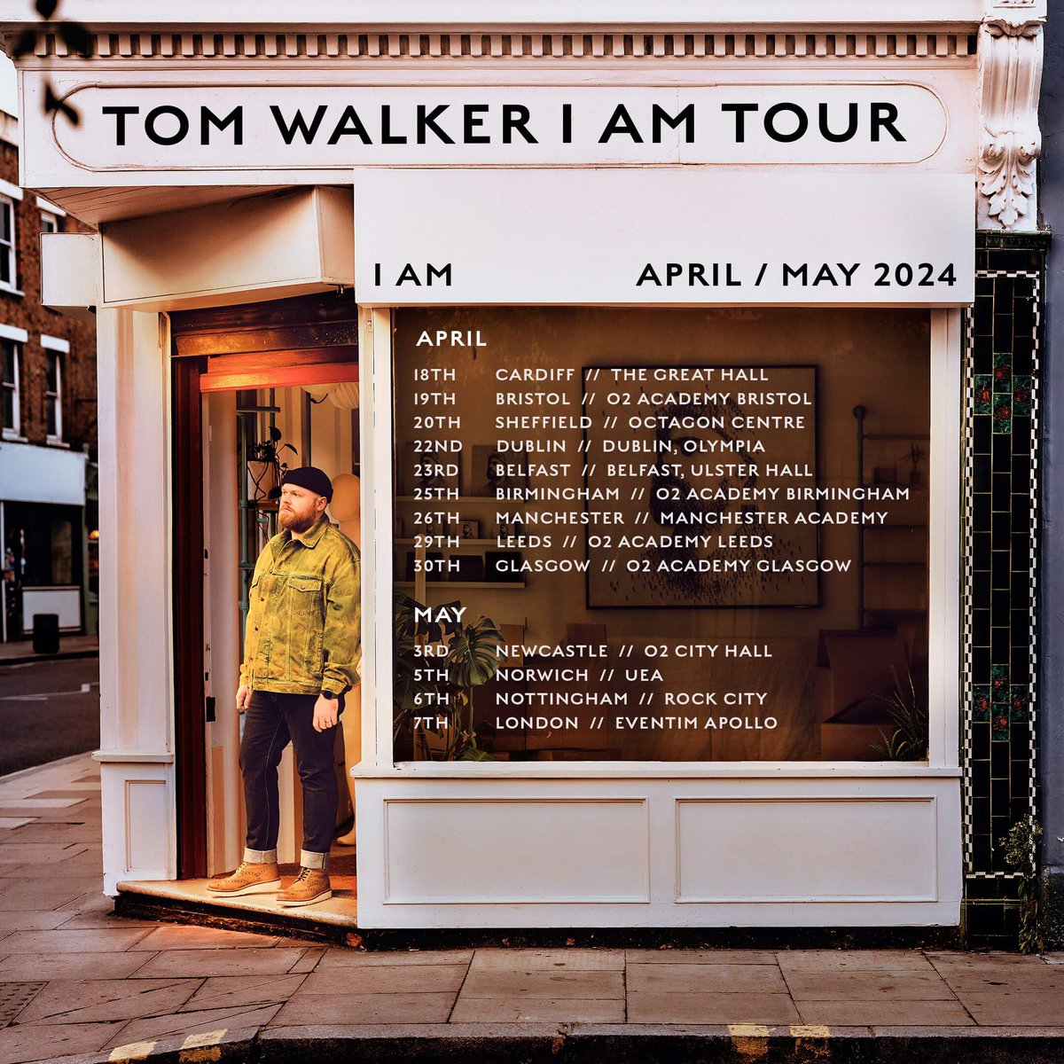 Norwich! Tonight you've got Tom Walker @IamTomWalker at @uniofeastanglia University of East Anglia - guest @KingfishrBand - tickets here >> allgigs.co.uk/view/artist/81…