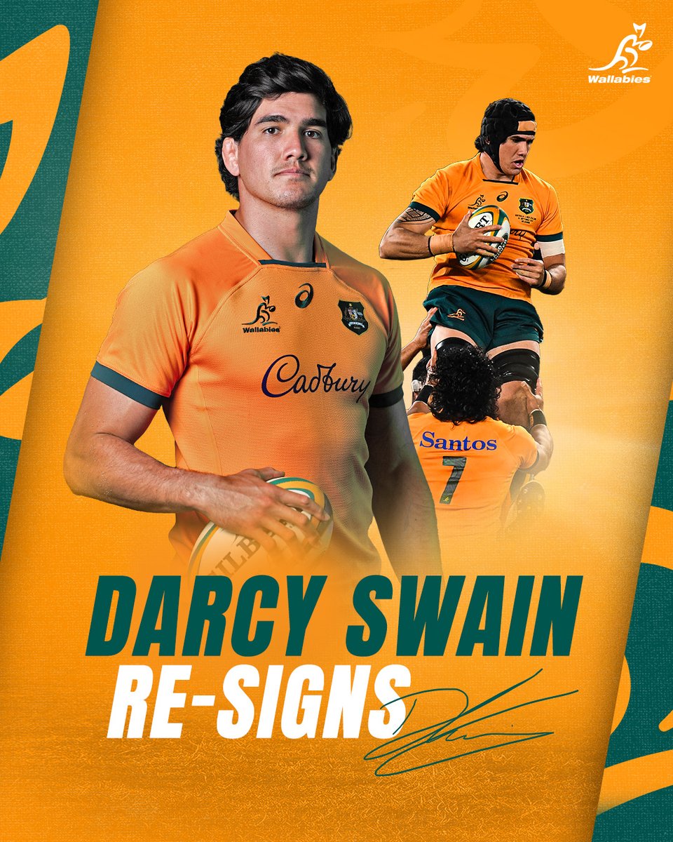 Darcy re-signs ✍️ #Wallabies
