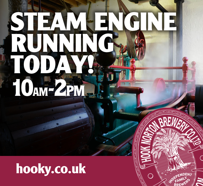 First Sunday of the month means things get a bit steamy down here. Pop in and see the original powerhouse of the brewery doing it's thing. No need to book; just pop in.