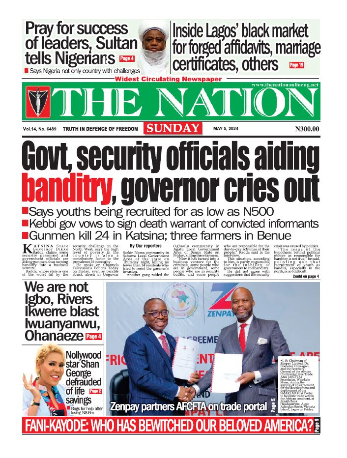 Gov't, Security Officials Aiding Banditry,Governor Cries Out.
@NigeriaGov is the reasons for inscruity,'inclusion Northern governors & elites'.
#EndNigeriaNowToSaveLives
#DissolutionNow
@GlobPeaceIndex @amnesty @AmnestyNigeria @amnestyusa @IntlCrimCourt @UN_HRC @UNHumanRights @un