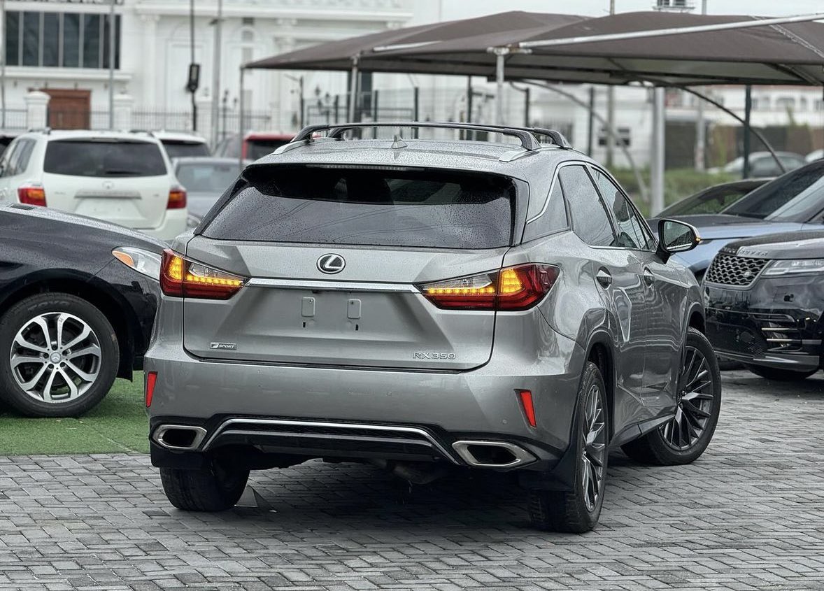 Foreign used Lexus RX 350 F-Sport now available -Grey on Red 🏷️: N48 million ($37k) Contact for details 📥