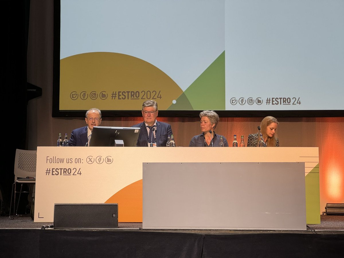 Strong panel for the first teaching lecture on primary investigator for beginners 🤓 @DCPTprotons and @oncaarhus represented by @CaiGrau and @BOffersen. Final advice for young new PI “Remain came even when the frustrations pileup! And wait a night or two before replying” #ESTRO24