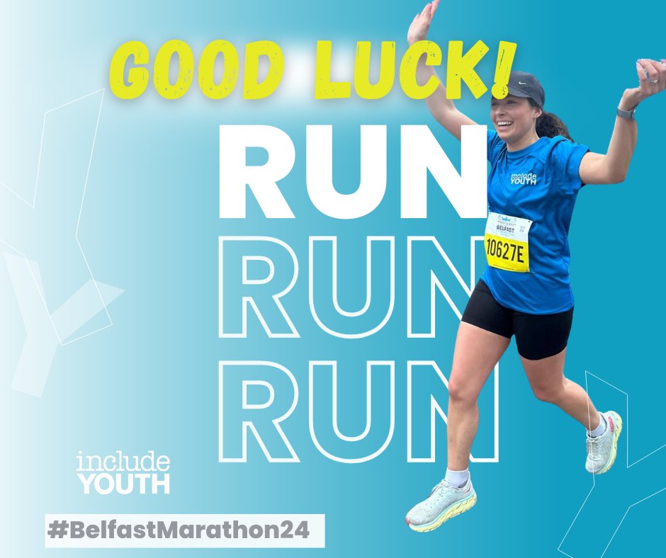 Wishing all taking part in the @marathonbcm the best of luck for today! You've got this! Cheering you all on 👟💪 #BelfastMarathon24