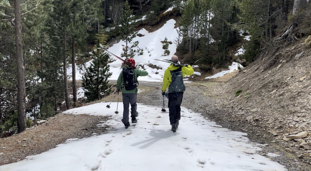Passejadors de gossos de l'ICA, Grup d'esquí Telemark i grup d'esquí de muntanya al Col de Botella, Pal - ahir.

youtu.be/XJQcBqL29ds?si…

S'ha acabat la temporada d'esquí? Potser un o dos més... Creiem... 🤔🤔🥳🥳

#andorra #arinsalpal