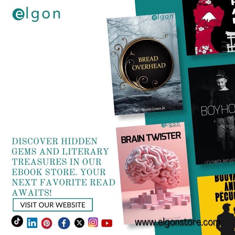 Elevate your mind with our captivating eBooks! Dive into worlds of knowledge and adventure today .

elgonstore.com

#BookLovers #ebookaddict #DigitalLibrary #ReadMore #InstantAccess #DigitalReading #OnlineExclusives #ebooklovers  #bookstagram #ebookworms