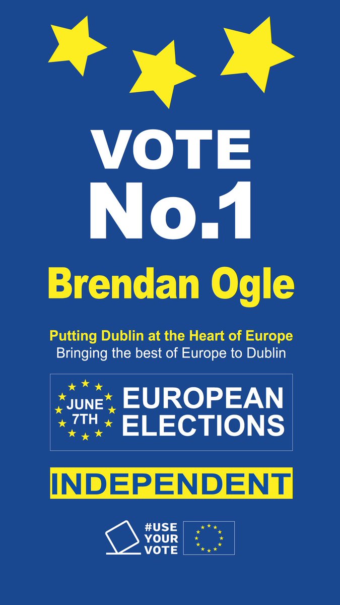 My new campaign website will be launched and live at 11am this morning. #EuropeanElections2024