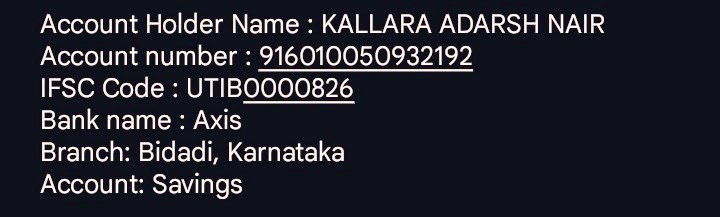 It feels bad to ask but please help me to save my mother

Emergency treatment must be done for cardiology & dialysis of kidneys of 42,750/- rupees

Pls help with whatever you can. Please share it to reach people who can help us 🙏🙏🙏