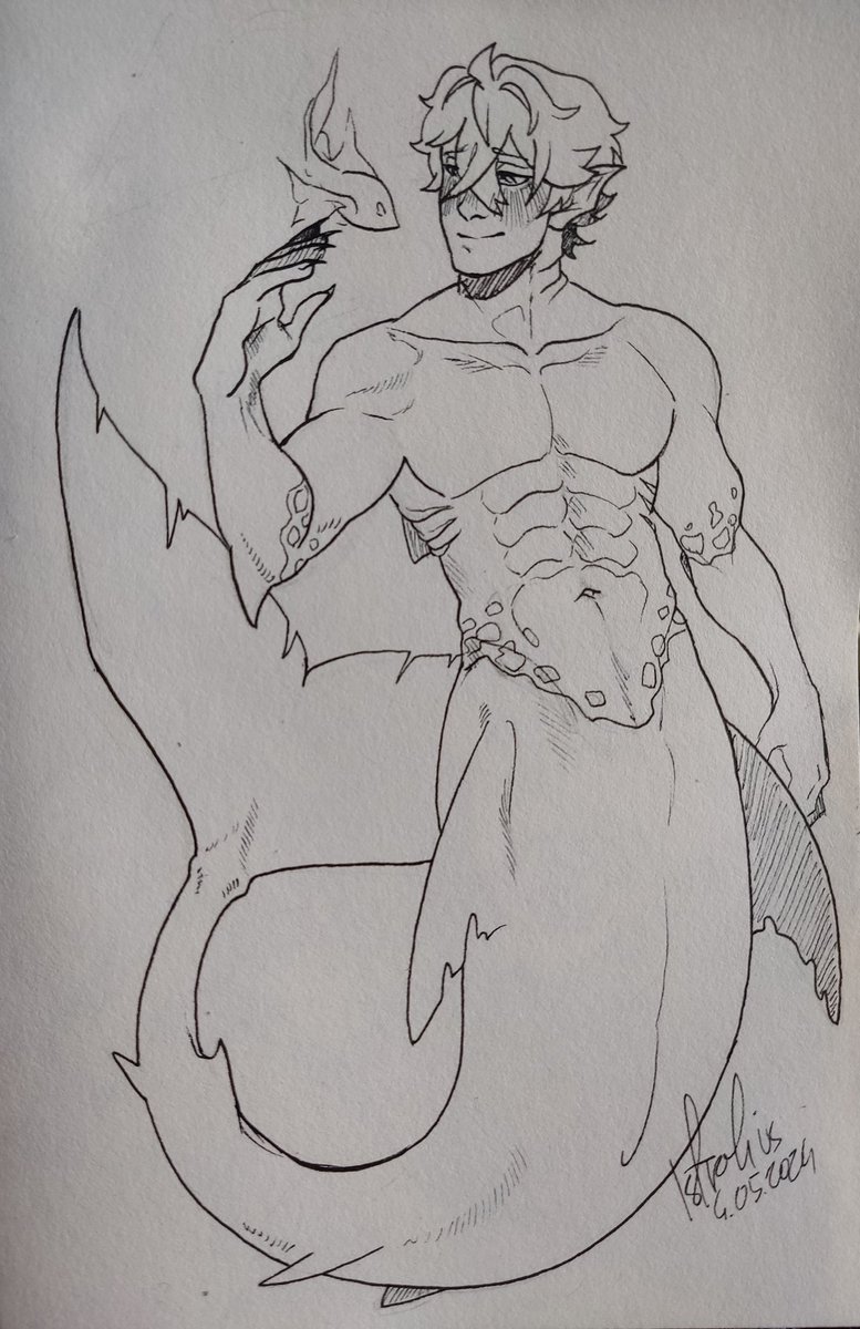 Istralius's tweet image. Mermaid doodles
The mer brainrot is coming back
Also I think I will do a proper digital render of the second one
But for now have these scribbles
#Gepard #gepardlandau #sampard #sampokoski #Sampo #Mermaid #mermay2024 #サンジェパ