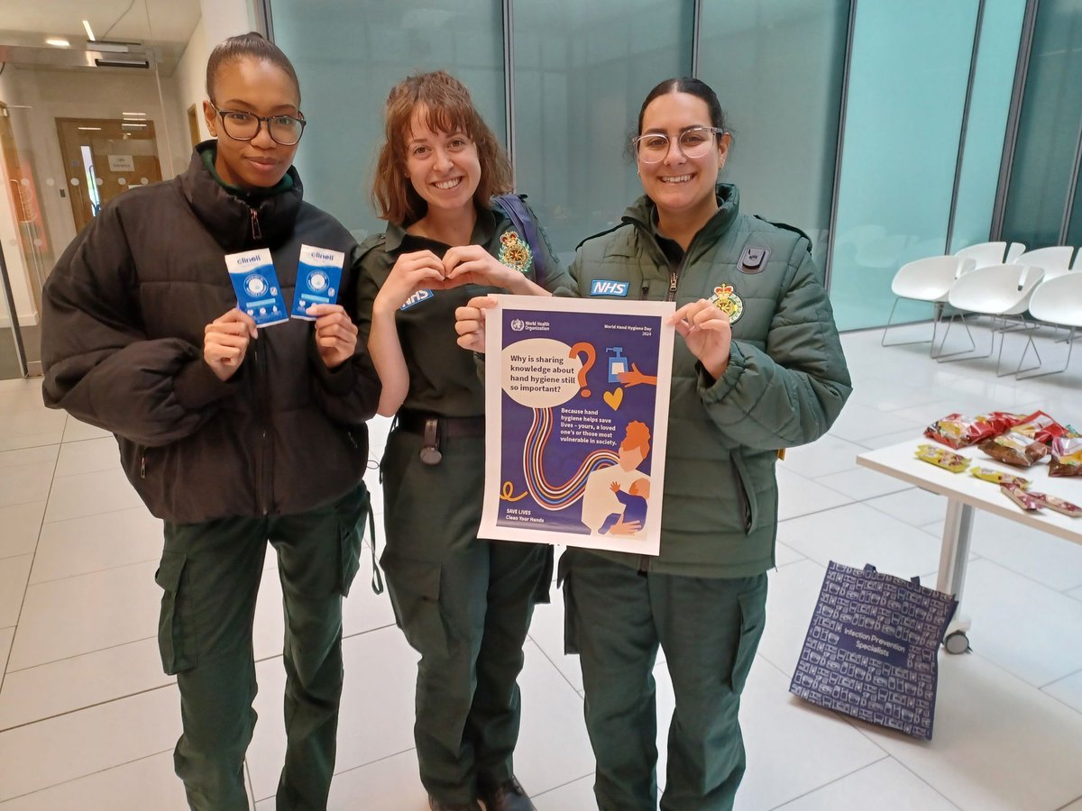 It's #HandHygieneDay! Our Infection Prevention and Control Link Practitioners' have been running local #HandHygiene campaigns sharing knowledge centres across the organisation, including Edmonton, Newham, Wimbledon and Croydon. #SafeHands #CleanYourHands #InfectionControl