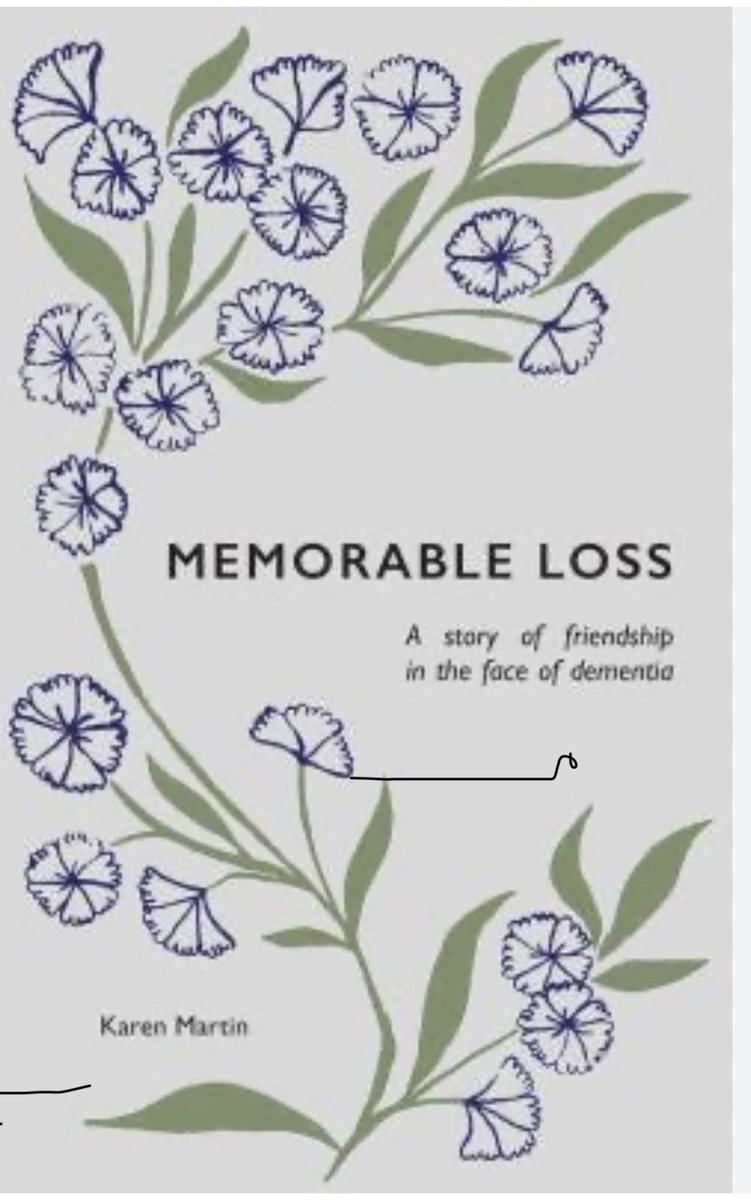 Anyone who has a friend/loved one or a  family member that has been touched by dementia should listen to Karen’s  interview or read her book. She writes with understanding, warmth and insight about a special friendship she had with Kathleen. #dementiaawareness ⁦@BBCGlos⁩
