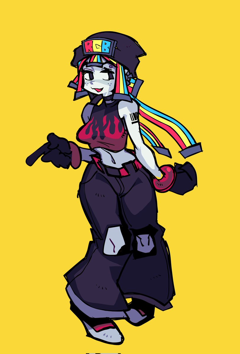 Oc Lumina (RGB lady!!) WooOoooo You want to draw herr!! WoooOOooO