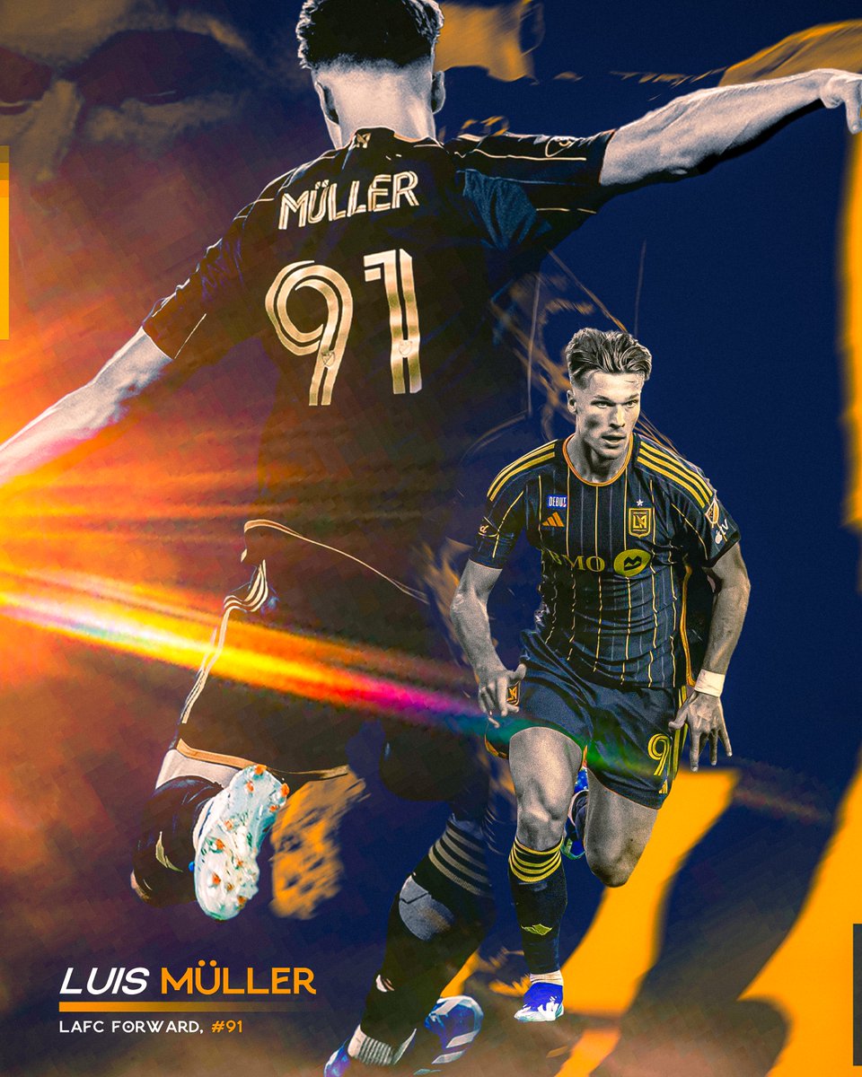 // the hotshot academy graduate

#LAFC #MLS #LuisMuller #smsports #lafc2 @LAFC