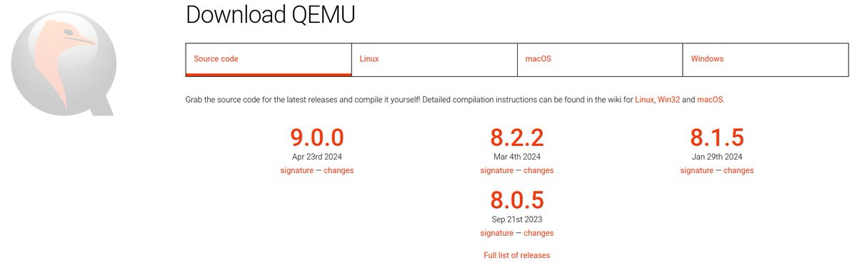 Выпуск эмулятора QEMU 9.0.0

opennet.ru/opennews/art.s…

 #devopsforlove #devopsforlovenews #itnews
