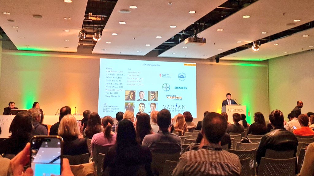 Amazing work presented by @theabzlab at the #ESTRO24 spatial biology session ⚡SCLC cells have distinct transcriptional states ⚡states have differential susceptibility to chemo / ICPi ⚡SCLC cells switch states naturally & this is druggable @NorthwesternU