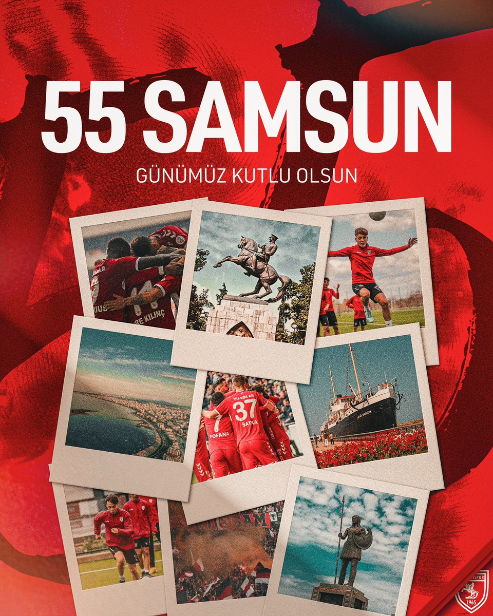 05.05 Samsun Günümüz Kutlu Olsun! ❤️🤍

• Köklü geçmişimiz ve güçlü geleceğimizle şehrimizi çok seviyoruz! 

#Samsun #55Günü