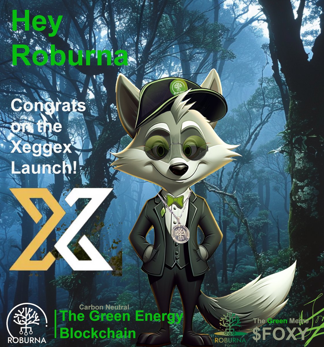 Congratulations to @RoburnaOfficial on the launch of the first CEX, the first of many I'm sure, super exciting!!!  #GreenBlockchain #RBA #DeFi #Crypto #CryptoJourney #1000XGem $FOXY #WSM @RoburnaForest