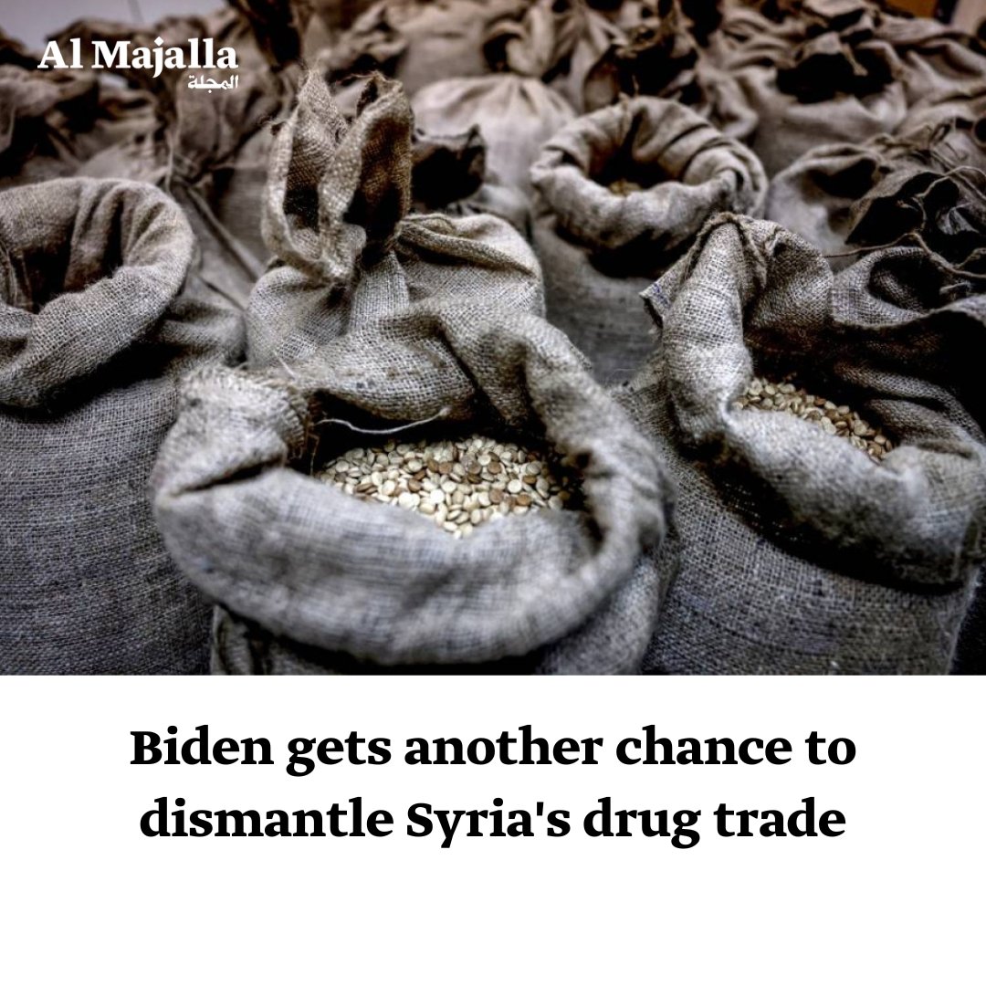 #Biden gets another chance to dismantle #Syria's drug trade: In a quiet yet significant move, US President Joe Biden recently enacted the Illicit Captagon Trafficking Suppression Act, aiming to tackle the rampant Captagon trade flourishing in Syria. The drug, akin to