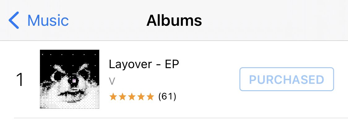 iTunes Vietnam 🇻🇳 #1 (+1). Layover *RE-PEAK* 🔥