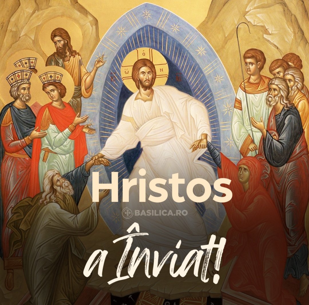 Hristos a înviat! Christ is risen! Via @BasilicaNews 🇷🇴