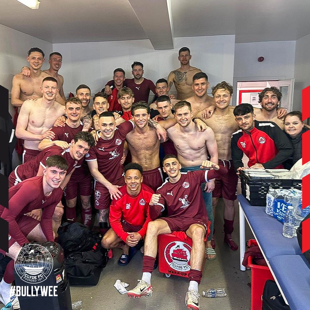 ClydeFC's tweet image. Good morning #bullywee