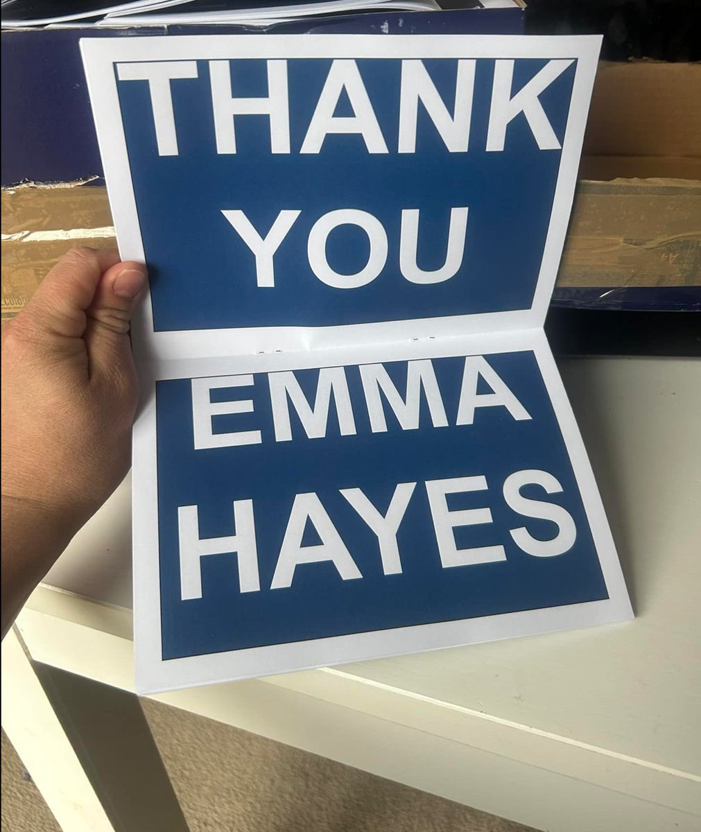 MATCHDAY! Issue 12 will be available to buy next to the Kingsmeadow sign from around 4:45-5pm. A special 'Thank You Emma Hayes' poster is printed in the middle so you can show your appreciation to the Boss Copies cost £2, cash or card accepted. 50 copies available! See you there