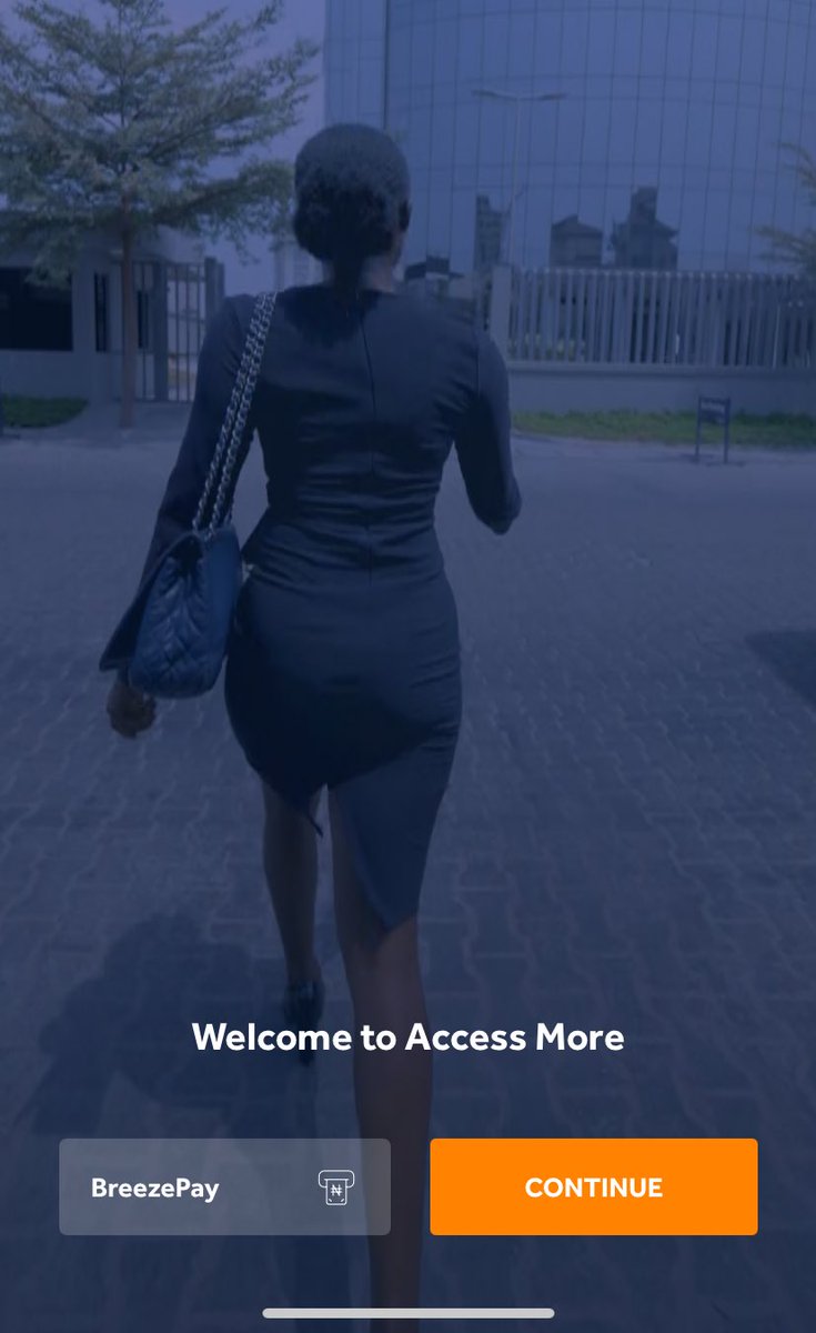 Why do I always see dis woman walking around nd shaking her bvmbvm wen I open the Access Bank app Is she trying to $èduće me? 😂