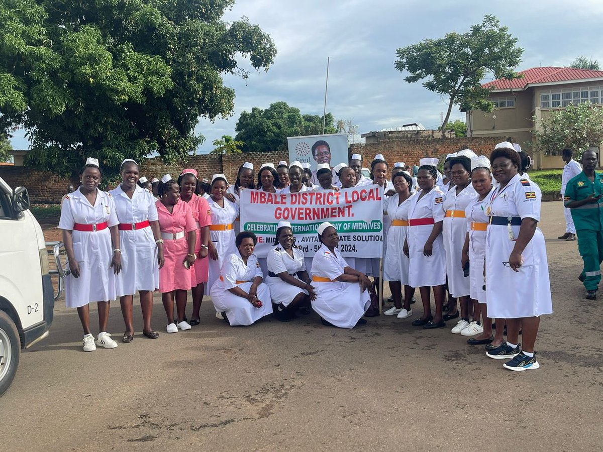 This year’s IDM  the theme “midwives, a climate vital solution” in Gulu. Midwives are vital in delivering essential services everyday & during the worst consequences of climatechange.  We celebrate all midwives & join them to advocate for grtr investmt in eco-frndly Healthsystems