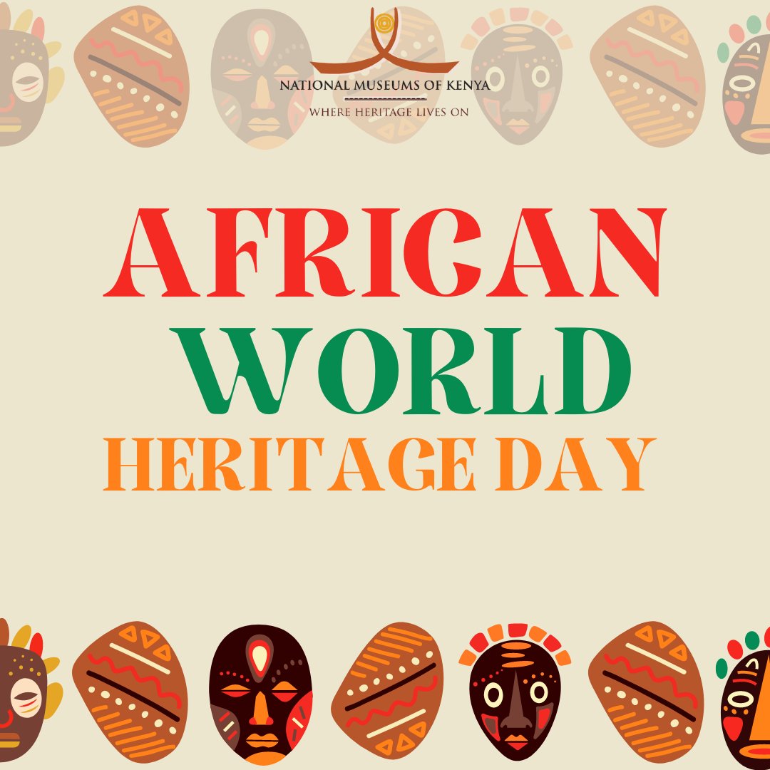 NMK wishes you a joyous celebration on African World Heritage Day! Today, we honor Africa's rich cultural and natural legacy, cherished by people worldwide. Let's unite in preserving and celebrating this invaluable heritage for generations to come! #africanheritage #UNESCO