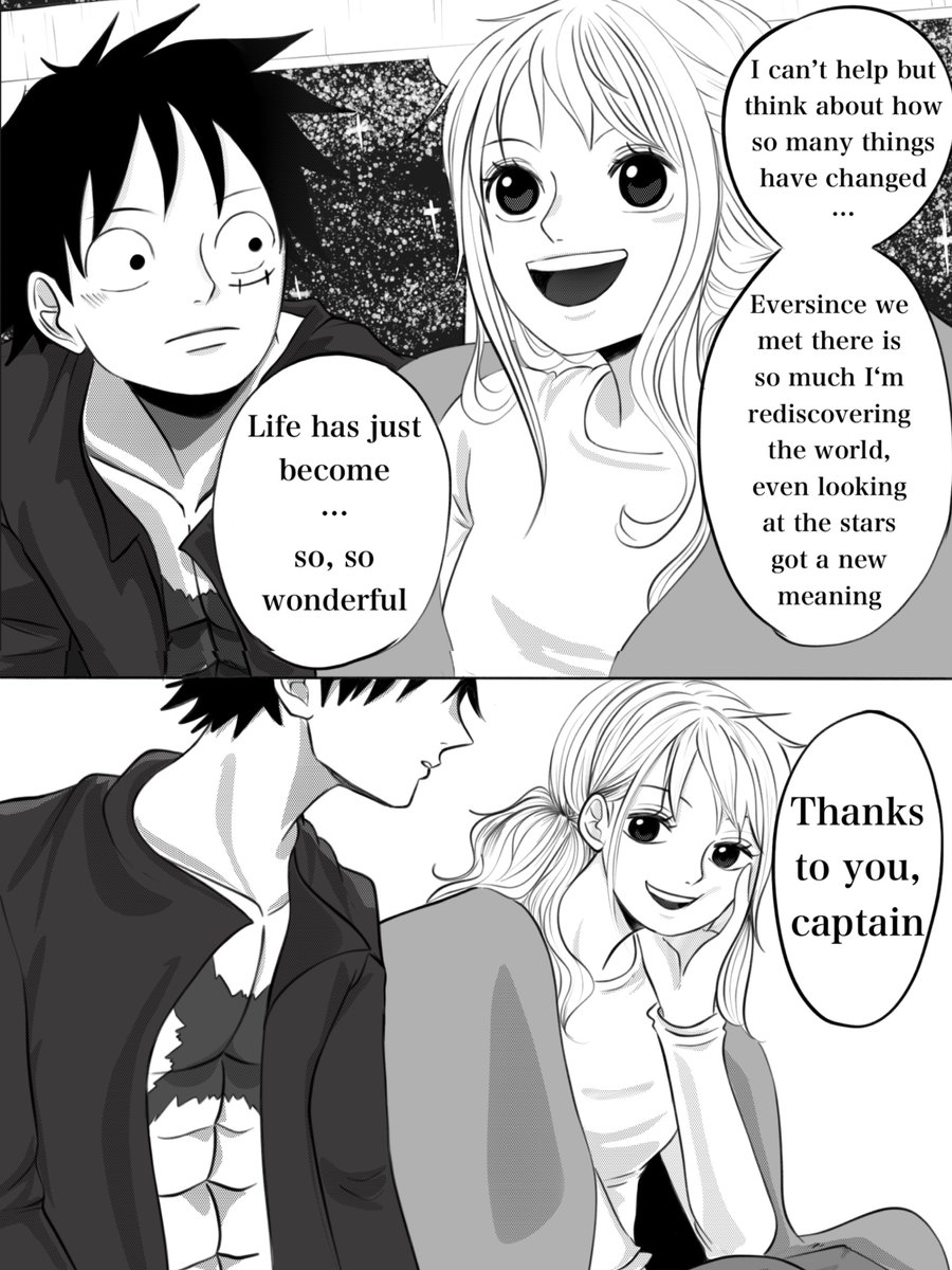 “Make a wish“ - Luffy x Nami (Part 5)

Read from right to left.

Thanks for reading 💖

Part  6  coming  soon…

#ONEPIECE #luffyxnami #lunami