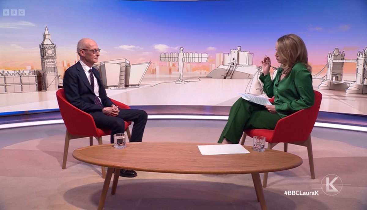 “Pat you’ve had a disastrous week in the Local Elections where you didn’t win every single seat available, what do you think went wrong for you?” #bbclaurak