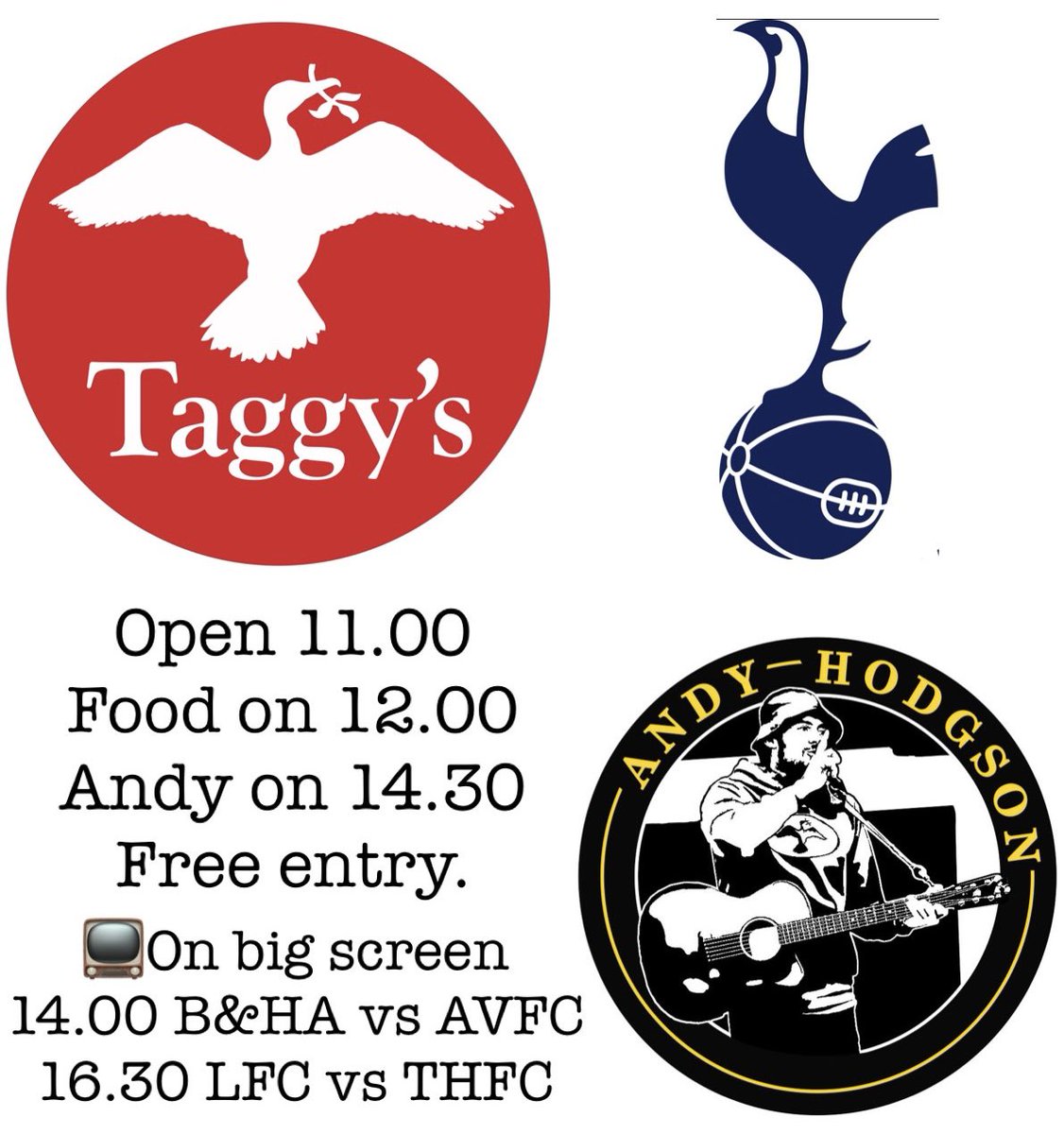 Today's info. It's a beautiful day to enjoy a drink in our Beergarden today. Come early to avoid que. We have moved more tables to the footie pitch for this match. Buckets of 12 beer bottles in ice is £42. Scarfs, tee's and hoodies on sale in our little merch hut at the front.