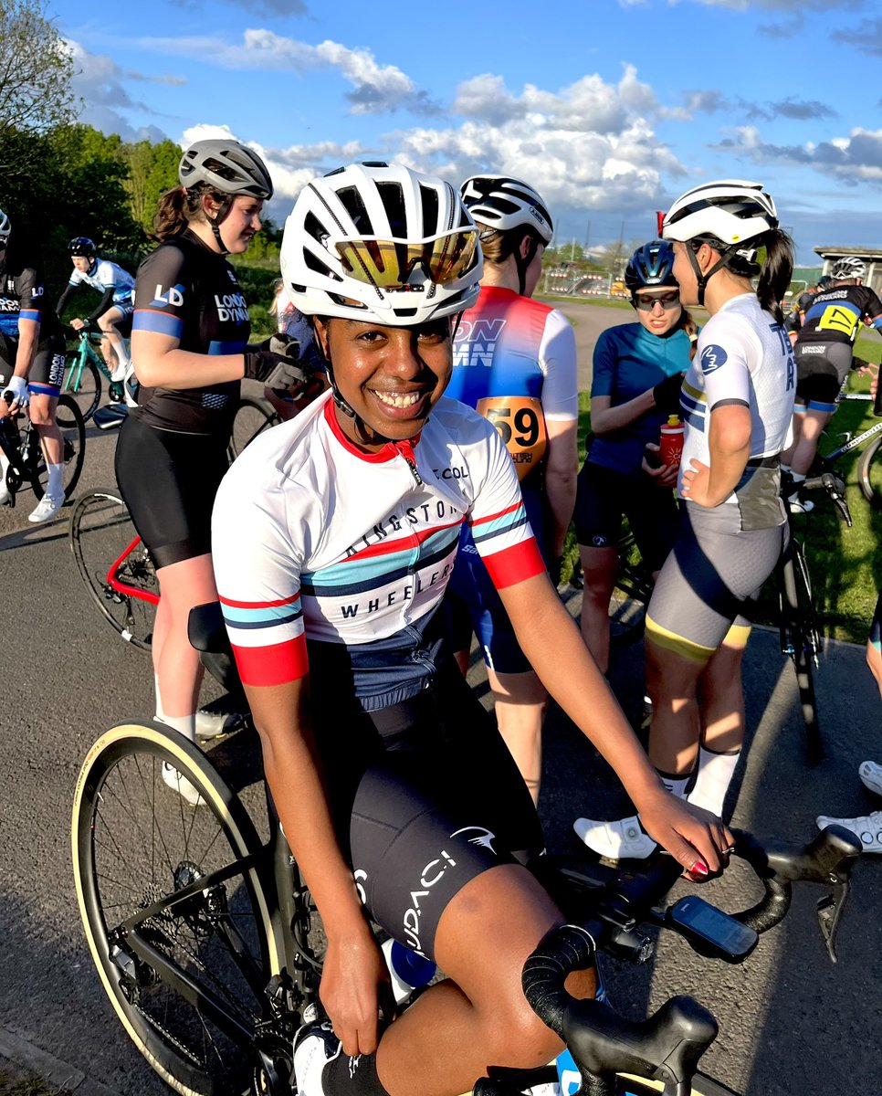 @WCC_cycling @UCI_cycling @UCI_media @WCCAfrica @scottsports @SANTINI_SMS Part 10: second race in nearly 9 months and Trhas Teklehaimanot Tesfay goes from last place (last week) to fourth!

Her rise continues….
#TeamTrhas