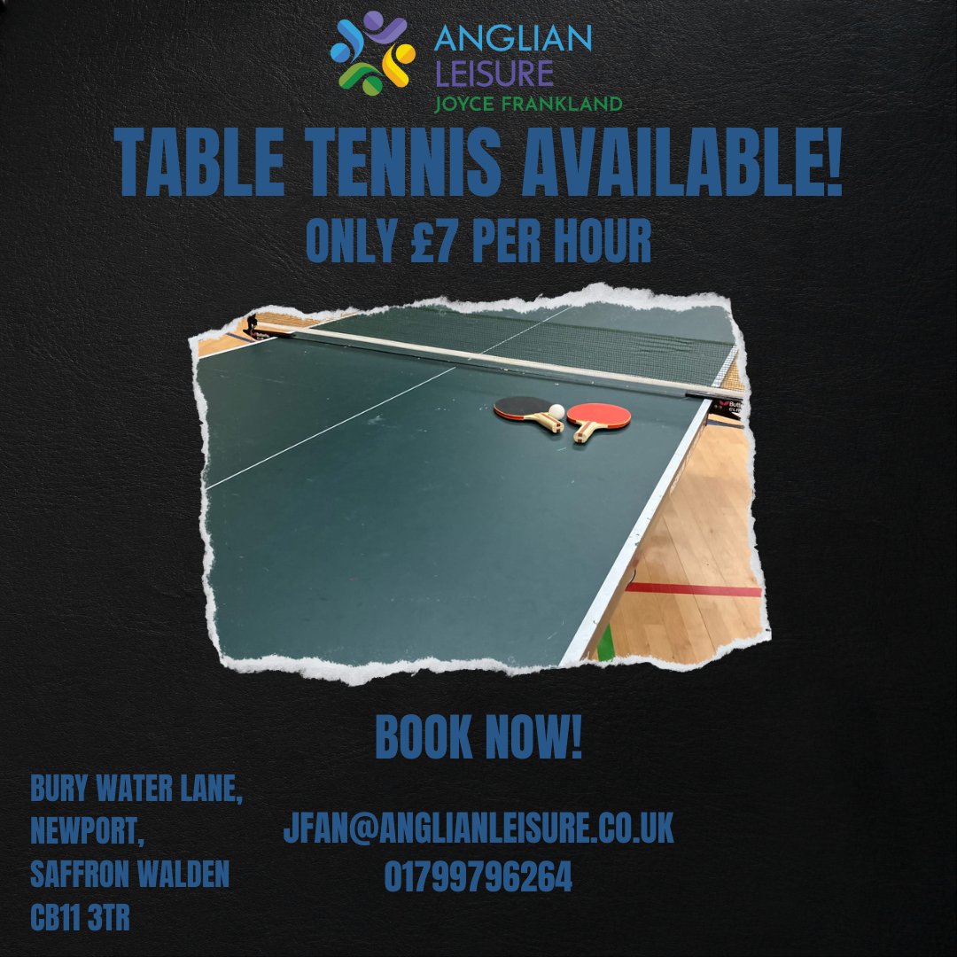 Table tennis Available! Just £7! We are also hosting a table tennis tournament on Saturday the 18th! Come on down!

#fitterhealthierhappier #tabletennis #pingpong #indoorsports #sport #sports #fun #active #fitness #fitnesslife #fitnesslifestyle #activelifestyle