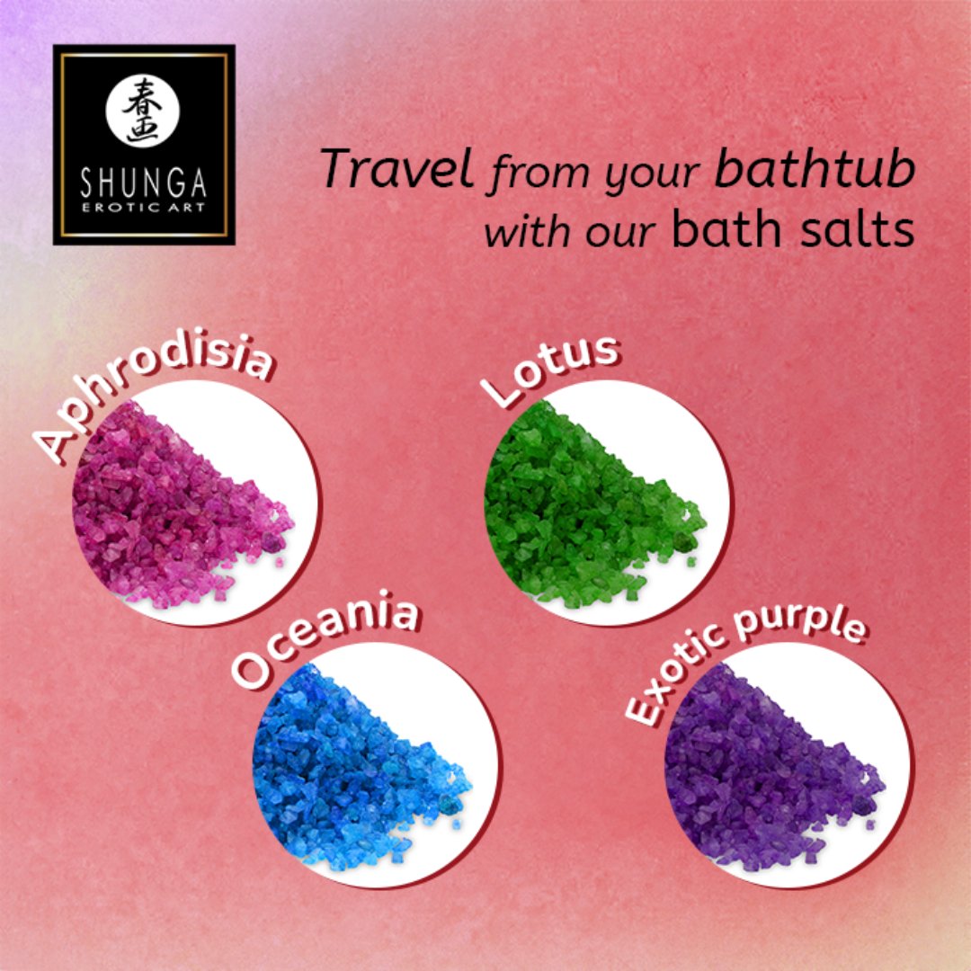 Indulge in Shunga's flavored bath salts for a sensual escape! Turn your tub into an aphrodisiac oasis for relaxation or excitement with your partner. 🛁💚

dream2love.com/shunga-lotus-f…

#Shunga #EroticCosmetics #SensualIndulgence #BathSalts #Aphrodisiac #LuxuryPleasure #dream2love