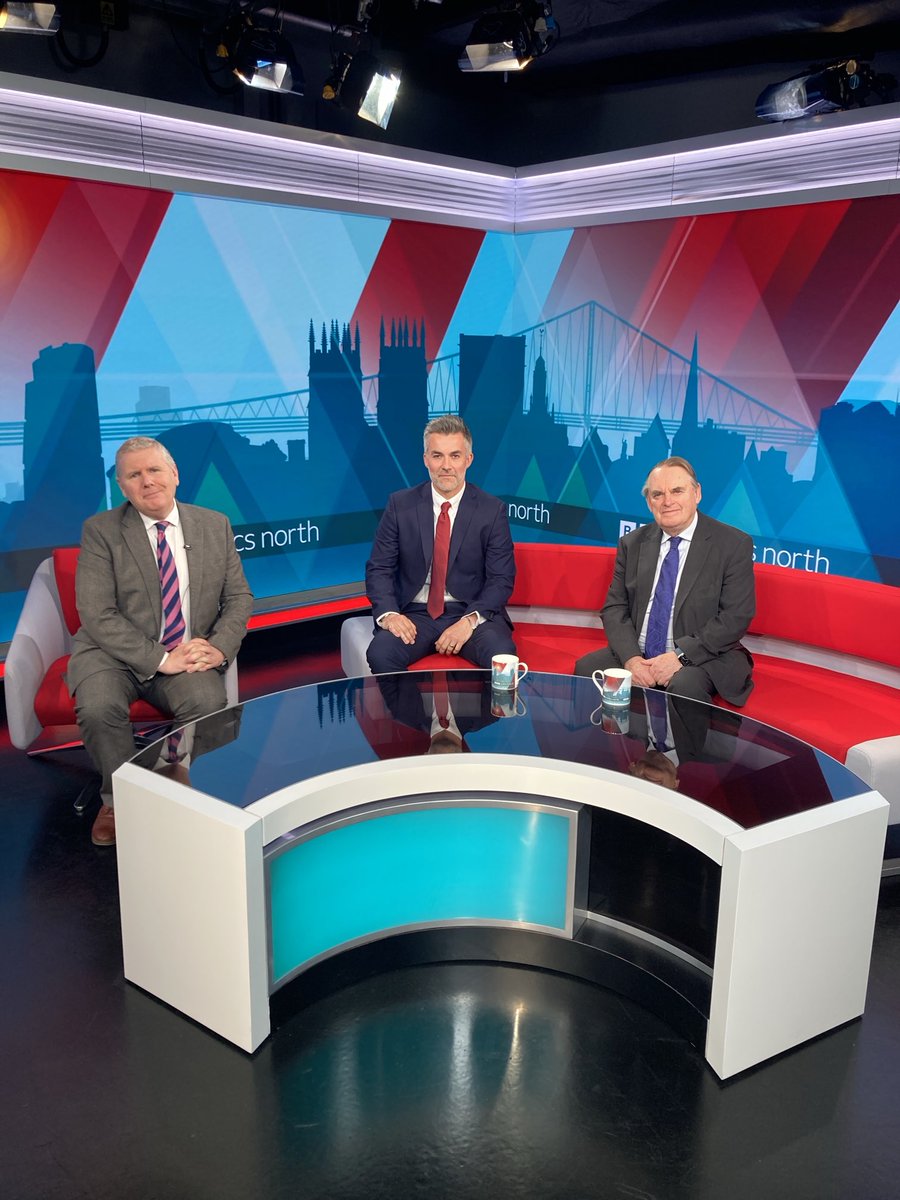 Politics North going live at 10am with newly-elected Labour Mayor of York & North Yorkshire ⁦@DSkaith⁩ and Conservative peer and former minister ⁦@LordKirkhope⁩ #bbcpn