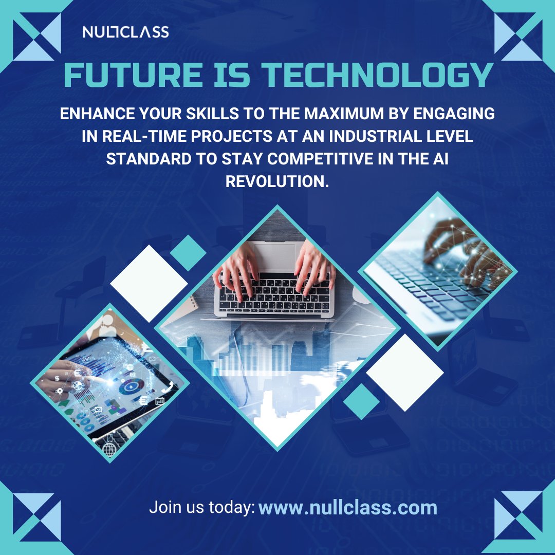 nullclassdotcom's tweet image. Empower Tomorrow's Innovations: Dive into Real-Time Projects at NullClass! 🚀
Join Us and Shape Your Future Today.
contact: 8148813025
#AIInnovators #NullClass #ai #internship #Realtimeprojects #Handsonexperience