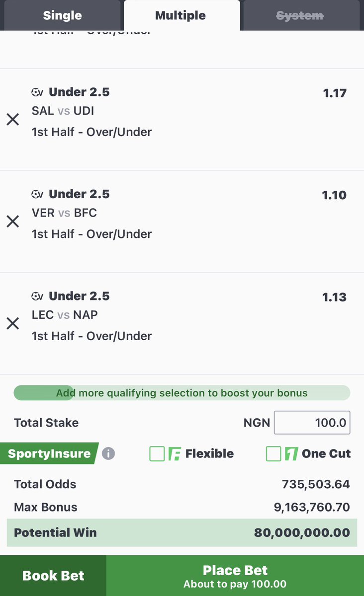 Drop your Sportybet 🎉 ₦2,000 each Lemme fund some followers again to play this game, we win together here today Code dropping 11:30AM immediately after funding… If you’re still awake Tap❤️Like button