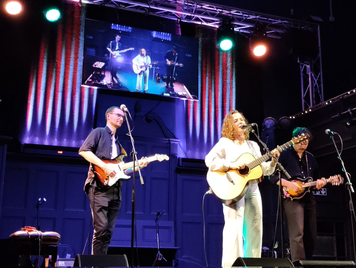 Great atmosphere at a sell out @acapelastudio on Friday with @katherinepriddy showcasing her beautiful voice and wonderful songs with @georgeboomsma (after his brilliantly accomplished solo set) and @hfausingsmith, the standing ovation at the end testament to a very special gig!